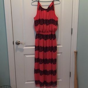 Size 18W Spring Maxi Dress